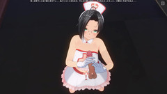 H3DC: 3D hentai POV sestra vyhoněla pacienta