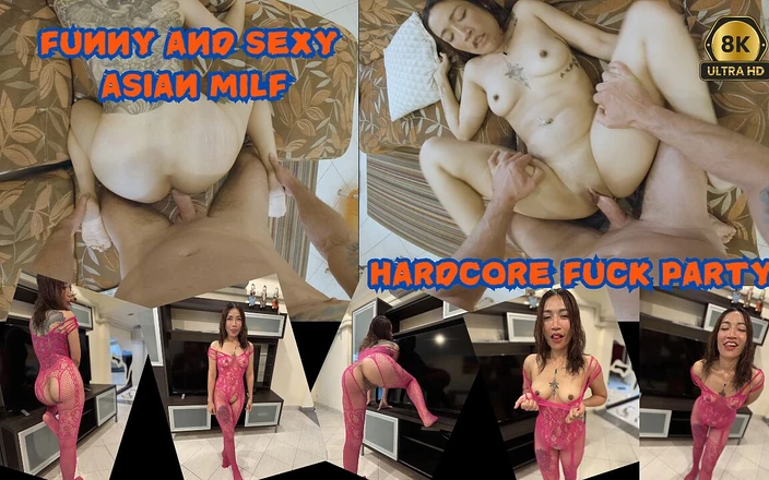 AsianSexVR: Funny and Sexy Asian MILF Hardcore Fuck Party