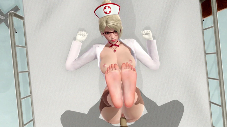 Waifu club 3D: あなたが彼女をファックしている間、マーシーの足を賞賛してください