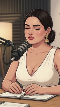 Bà Sudha phụ nữ Ấn Độ trung niên gợi cảm bị chàng trai trẻ đụ trong podcast