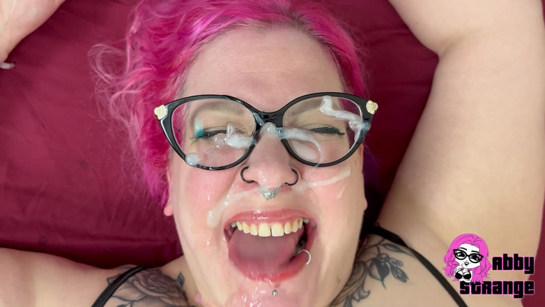 Abby Strange: POV Doggy Fick Mit Anal Und Mega Facial