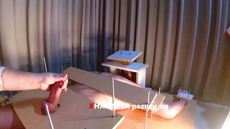 Pazuzu_zu: Feet tickling + CFNM femdom cbt handjob. Ruined orgasm + post orgasm...