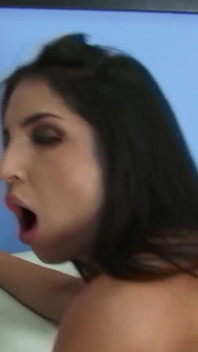 Beautiful Giselle Leon gets fucked in her long socks