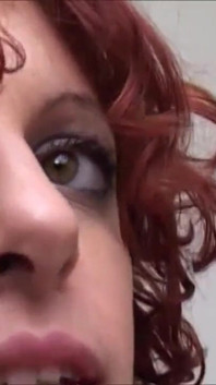 She masturbates in the car before getting fucked by a horny old man