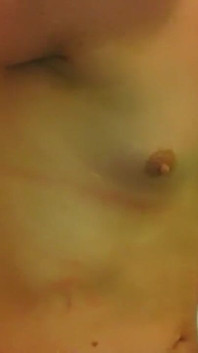 Topless Transgirl Moving Her Ribs by Hand
