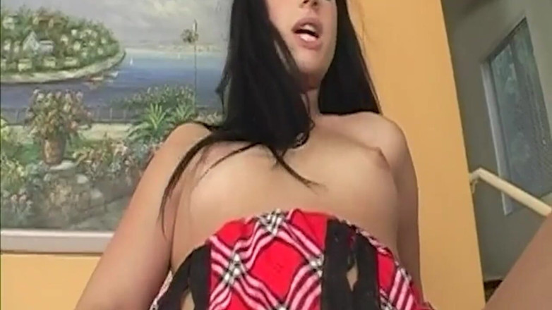 Squirt4You: Brunette Babe Fingers Dripping Pussy Before Sloppy Cock Sucking