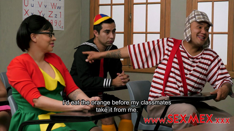 SexMex: Horny Barrio - at College. Nicole Zurich Sara Blonde
