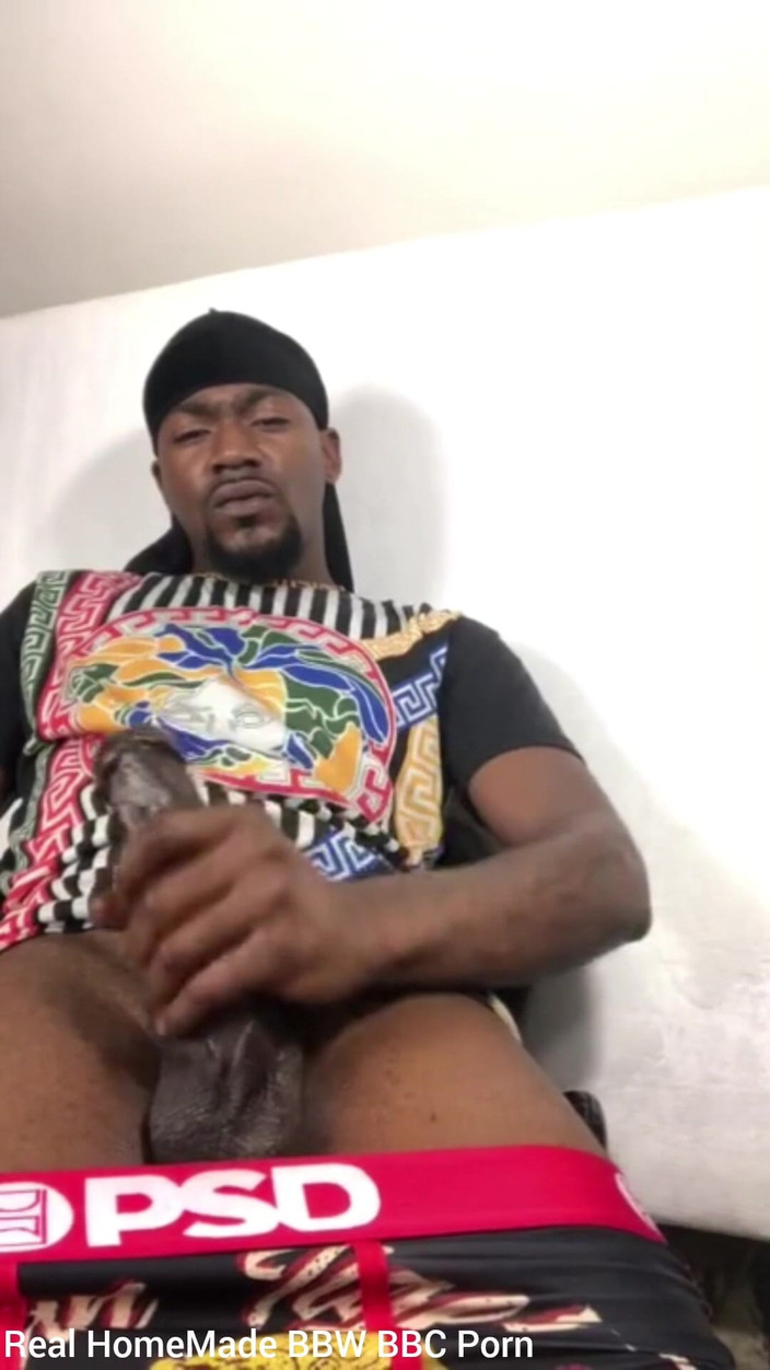 Big black cock BBCee: Naolejovaná hlazení mého velkého černého péra