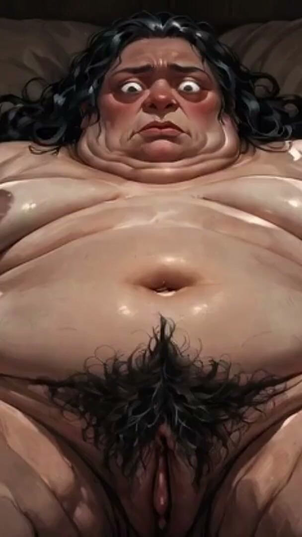 YOUR BEST FANTASY: Velmi obézní bbw solo relace - tření mé tlusté chlupaté mokré...