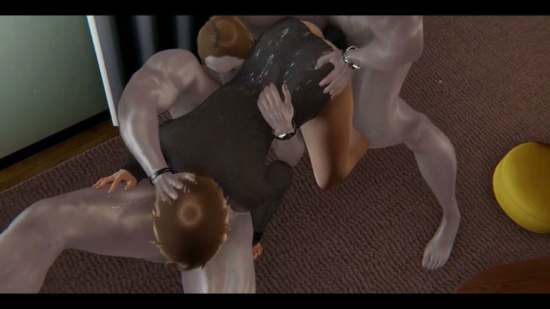 Yaoitube: Yaoi -erik Femboy Having Sex with Two Bara Boys