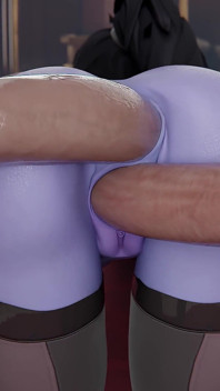 Overwatch - Slut Widowmaker Chooses Big Dick Over Rose (3d Animated)