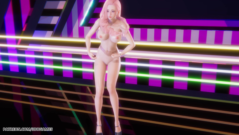 3D-Hentai Games: Newjeans - Asap - Striptis Seksi Seraphine