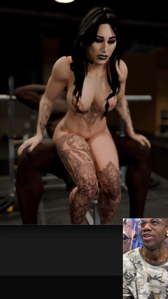 Good news media: जाहिल लड़की पहली बार जिम में बड़े काले की सवारी कर रही है