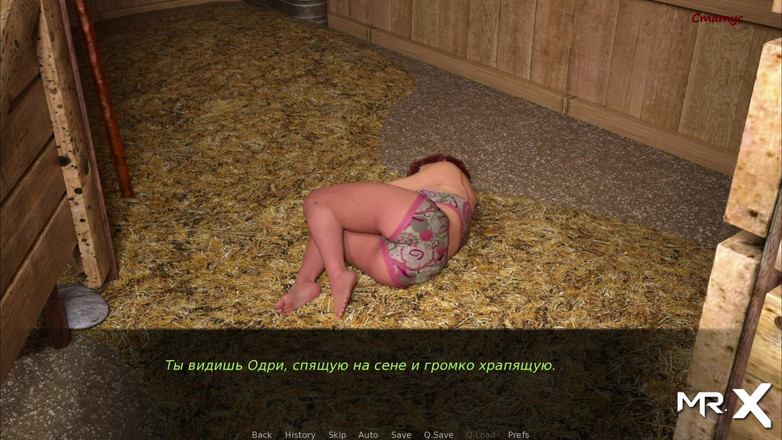 Mr Studio X: Dusklight Manor - neukte een mooie vrouw in de schuur E1 #401