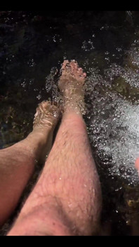 Rushing Water Against My Hirsute Legs