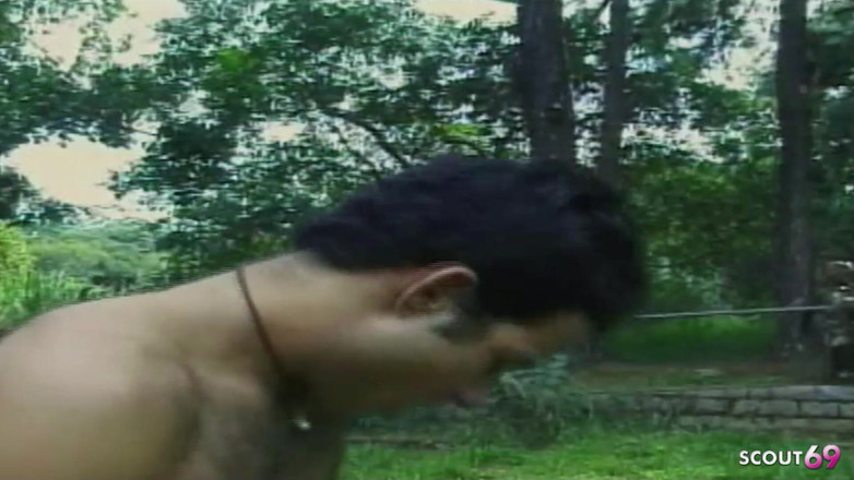 Shemale TS Collection: Худу латиноамериканку транссексуал трахають в анал хлопці під час ходьби