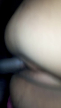 Polla negra en hermoso coño blanco