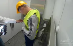 Rico Loko in Munich Restroom Gayheim German