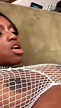All in Black Sex for a Black Slut Eager for BBC in the Ass