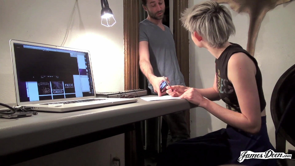 James Deen: Diana Colton gets hard fucked from James Deen