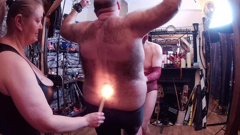 Aaexperinces trans: Bagian 2:- permainan api sama domina satana &amp; lanista bear