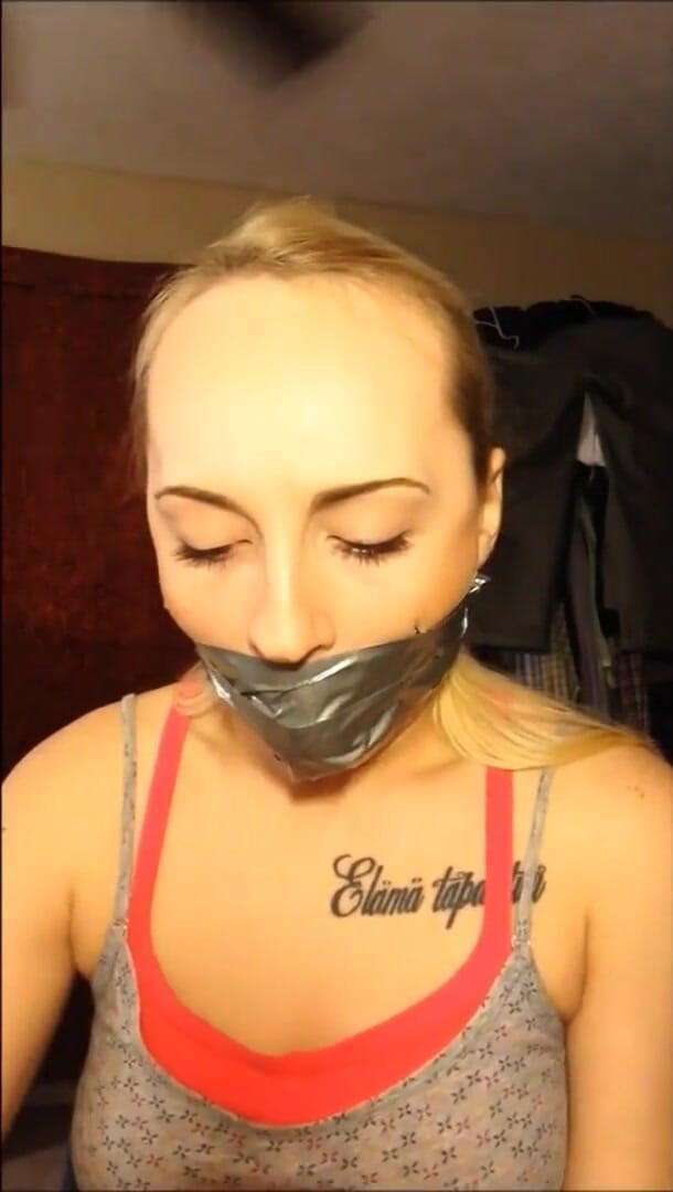 Selfgags classic: I'm Your Gagged Little Secret!