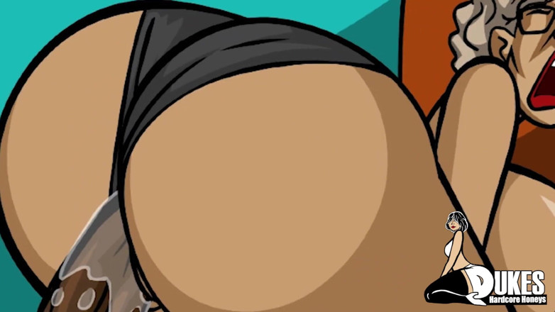 Dukes Hardcore Honeys: Seducing my big ass granny neighbor