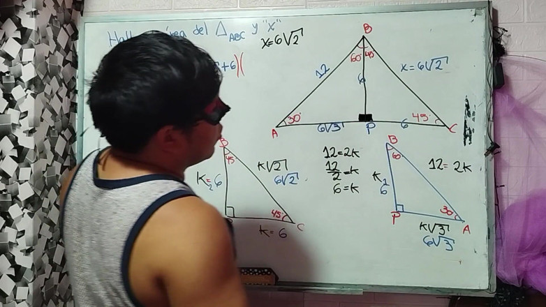 Rosaroja: 11 Trigonometry: Notable Triangle Exercises