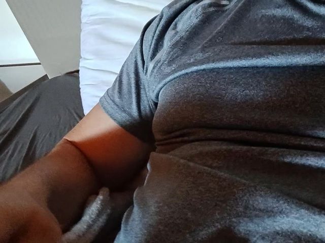 I Stroke My Cock Really Hard to Cum (Leopard Calodarru)