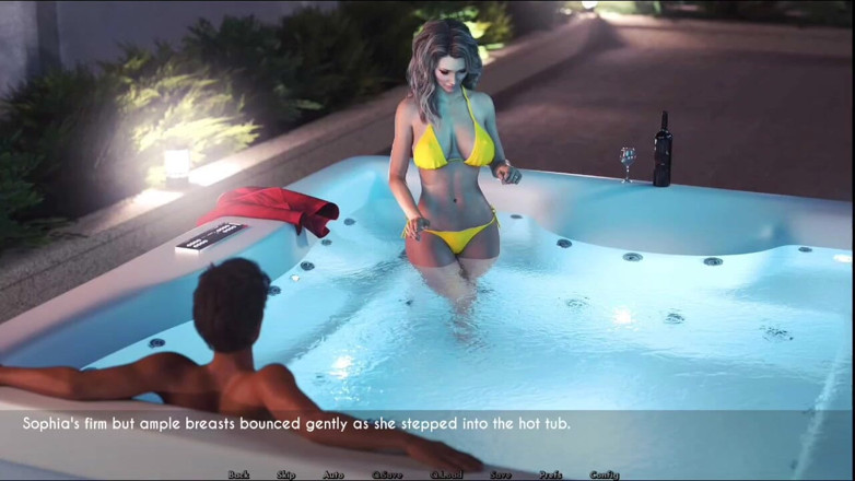 Johannes Gaming: Awam # 53 Sam en jacuzzi con Sophia