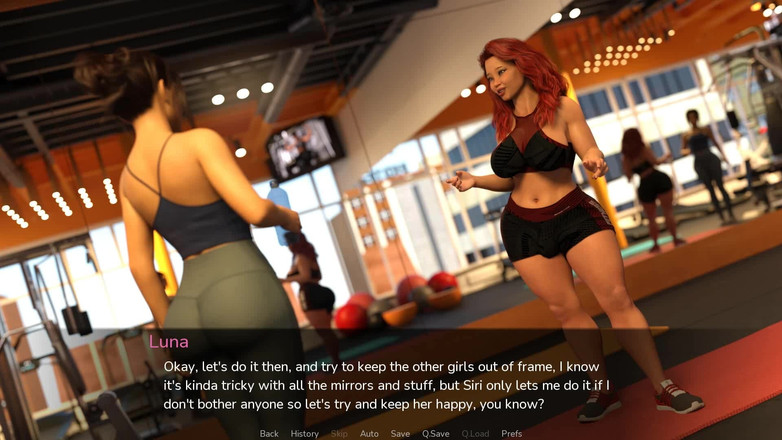 Futavision: Eruption Imminent: Beautiful Trap in the Gym - Episode 10