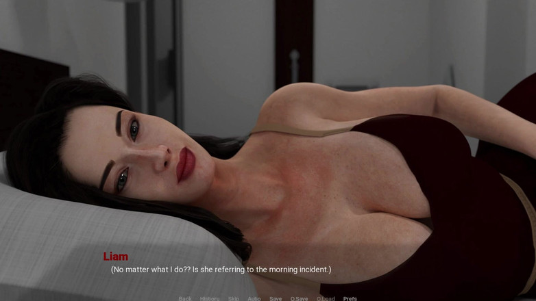 3D Cartoon Porn: Away From home 6: Evas Footjob &amp;handjob unter dem tisch zu liam