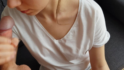 Cum_Passion: Cowok ini crot di baju baruku! POV!