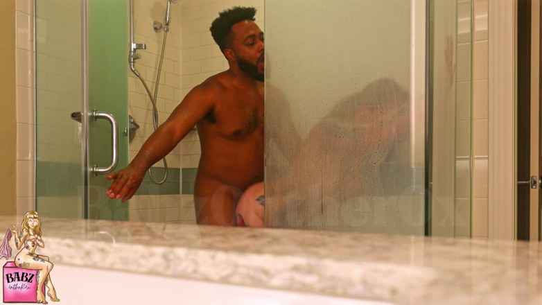 Babz0nther0x: Redhead Has BBC Shower Sex