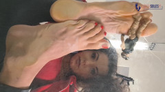 Czech Soles - foot fetish content: 巨人女神践踏地板景观