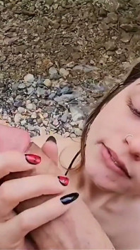 Outdoor Whit Keila i creampie anal