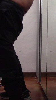 The MILF with Beautiful Legs and Pantyhose Irons and Gets Touched and Fucked