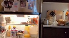 Housewife Cooking in the Nude
