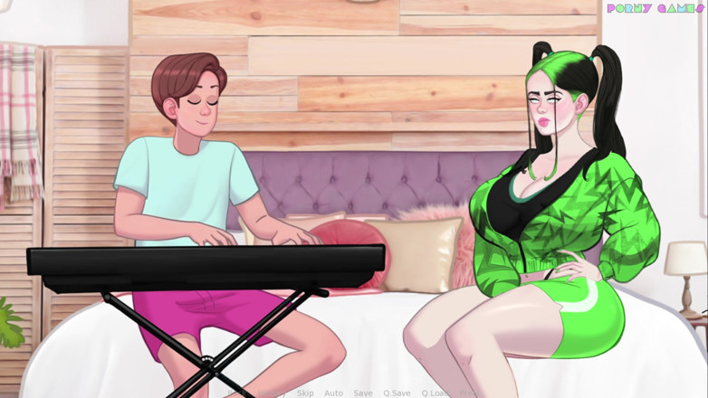 Porny Games: Sexnote by Jamliz 0.25 - Learning Music with Sex, Busty Teen Gets...
