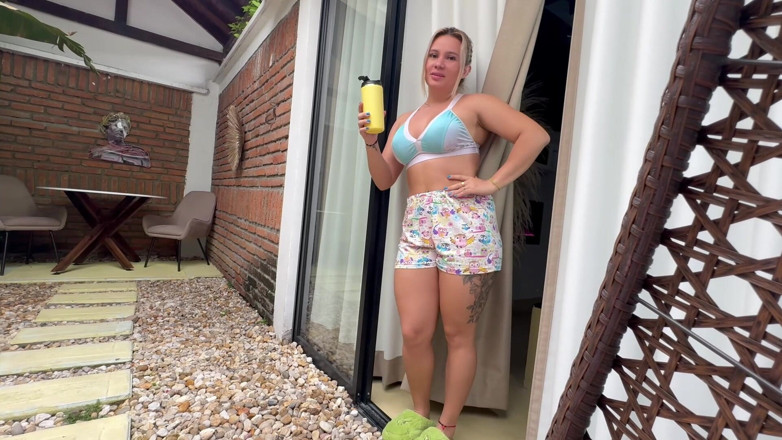 KerentSleen: POV Discovers My Stepson Masturbating and Decides to Ride His...