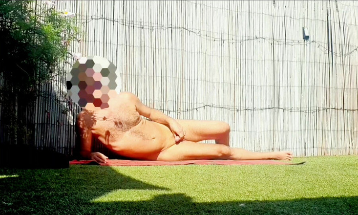 MaleModel: Garden Buttplug e Stroking