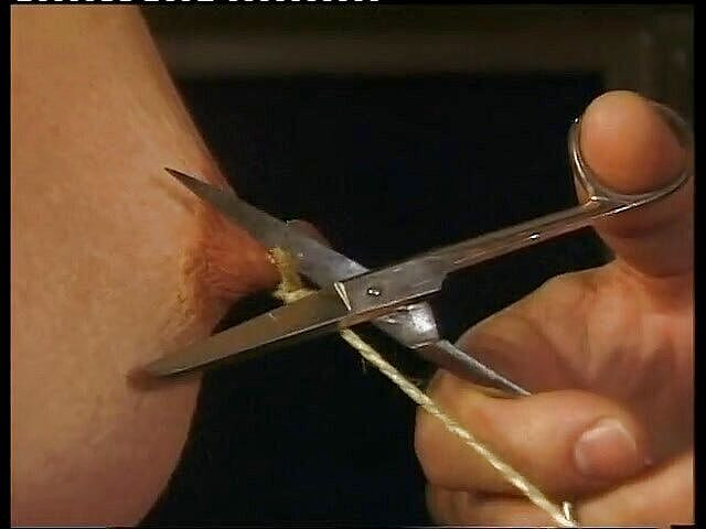 Fetish Desire: Sweet rude of a tied up girl with outstretched nipples