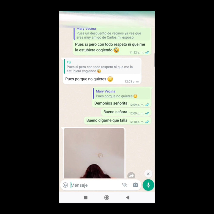 Mexicasero: Saya mengambil gambar-gambar Mrs. Mary dalam bingkap yang bagus. Pantat...