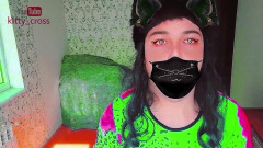 Kitty_Cross: हॉट सेक्सी पार्टी ड्रेस स्वादिष्ट लेडीबॉय मॉडल कॉस्प्लेयर