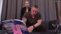 Sam Garro: 导师试图教这个家伙英语，但他只对操她感兴趣