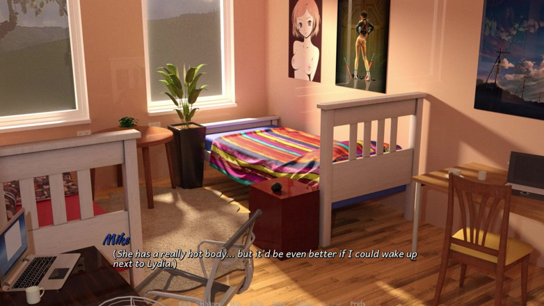3D Cartoon Porn: Fetish Locator 1 - Mike masturbuje się pod prysznicem Myśląc Lydia &amp; Min...