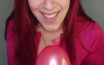 Your Girlfriend Discovers Your Balloon Fetish and Punishes You with a Rough Session!!
