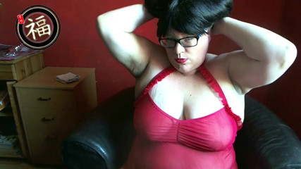 Bbw Lucky: Hraní s mými prsy a mým lelo