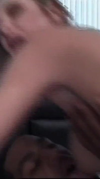 Hot White Slut Banged by a Big Black Cock From Behind