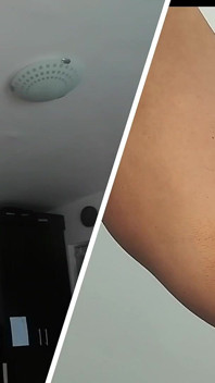 Amateur Wife Fingers Pussy Orgasm with Moans. Latina Big Ass, Big Tits.